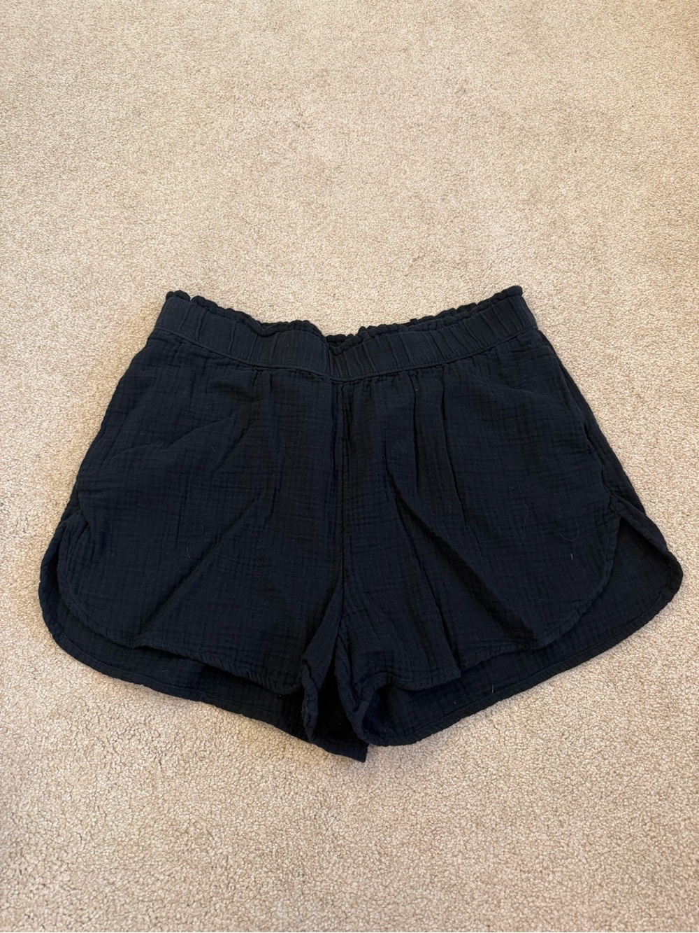 Universal Thread Black Lightweigh Shorts with Elastic Waist